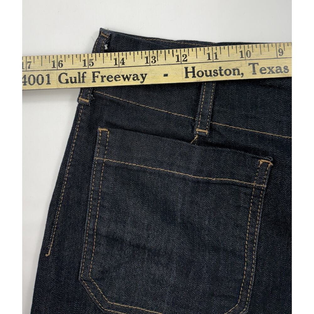 Anthropologie Maeve Women Size 30 Colette Wide-Leg Denim Crop Jeans High-Waist - Picture 12 of 16